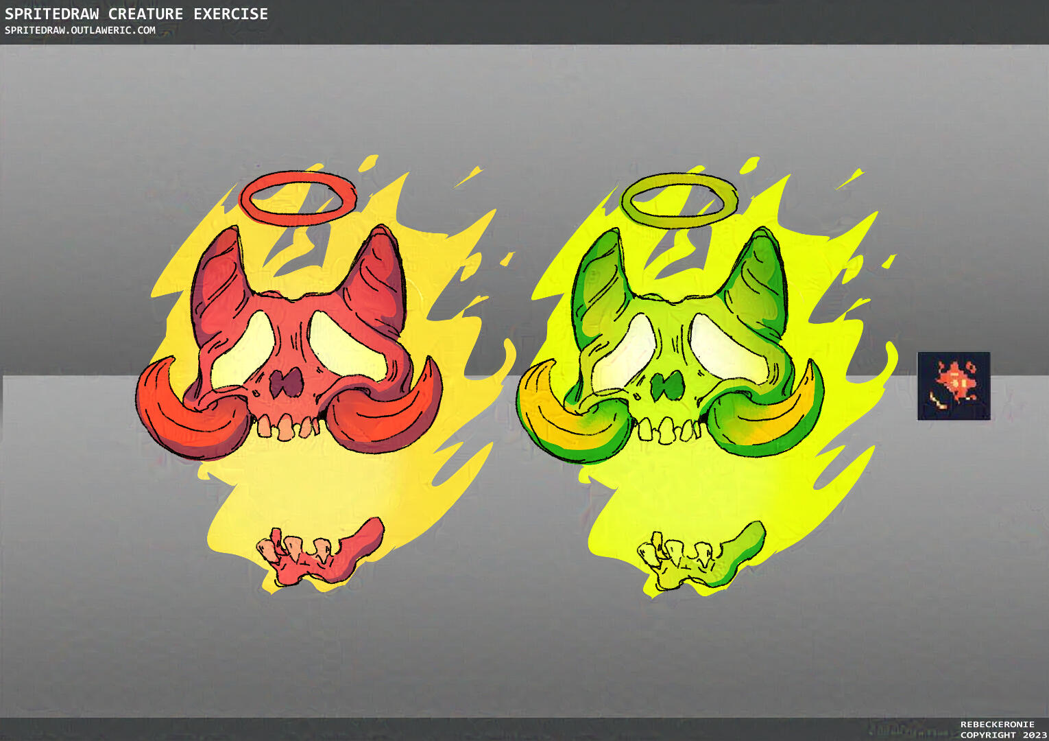 Fire Skulls Fire Skulls