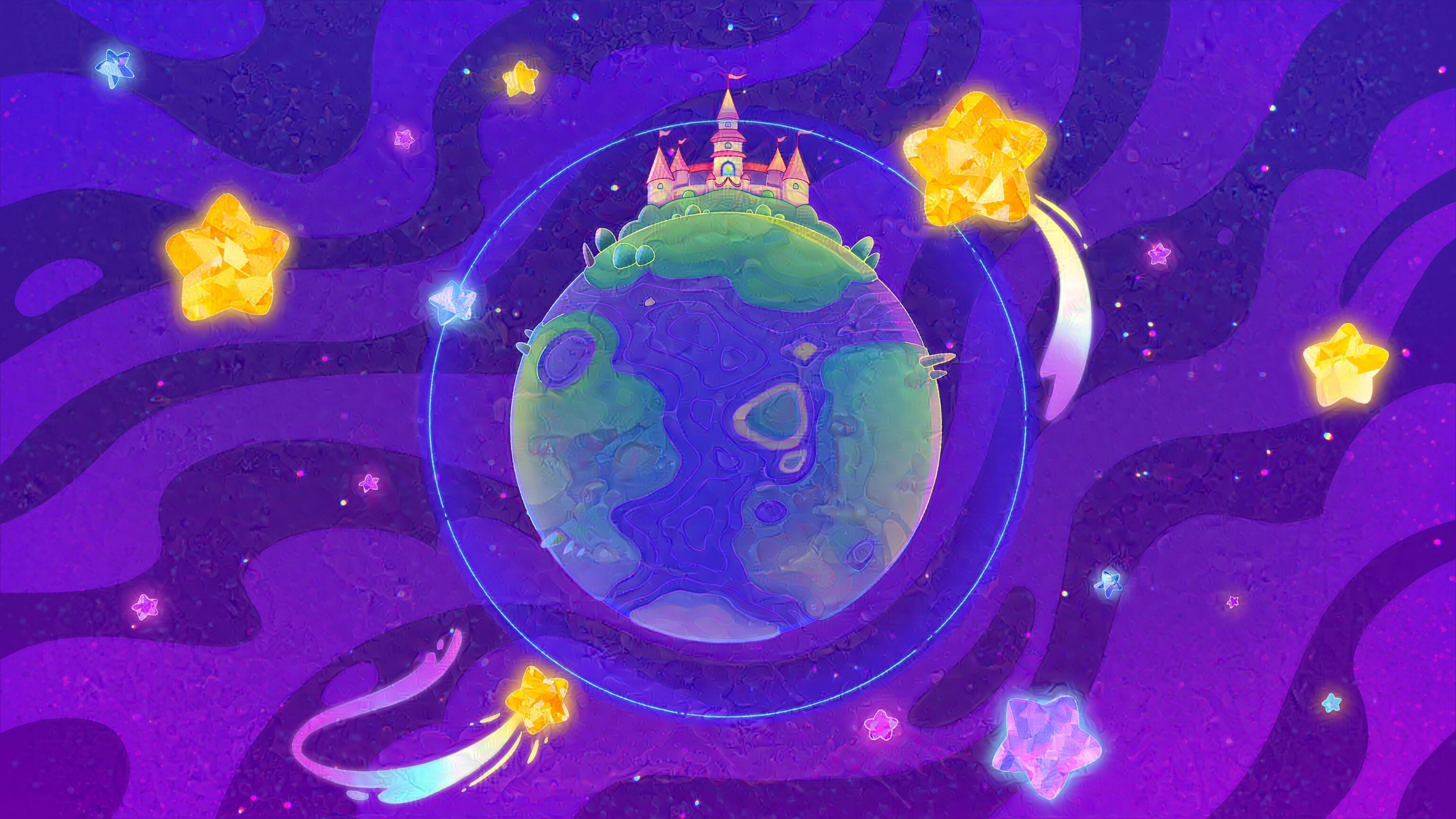 Piano and Sleep: Mario Galaxy Gamechops Album Art