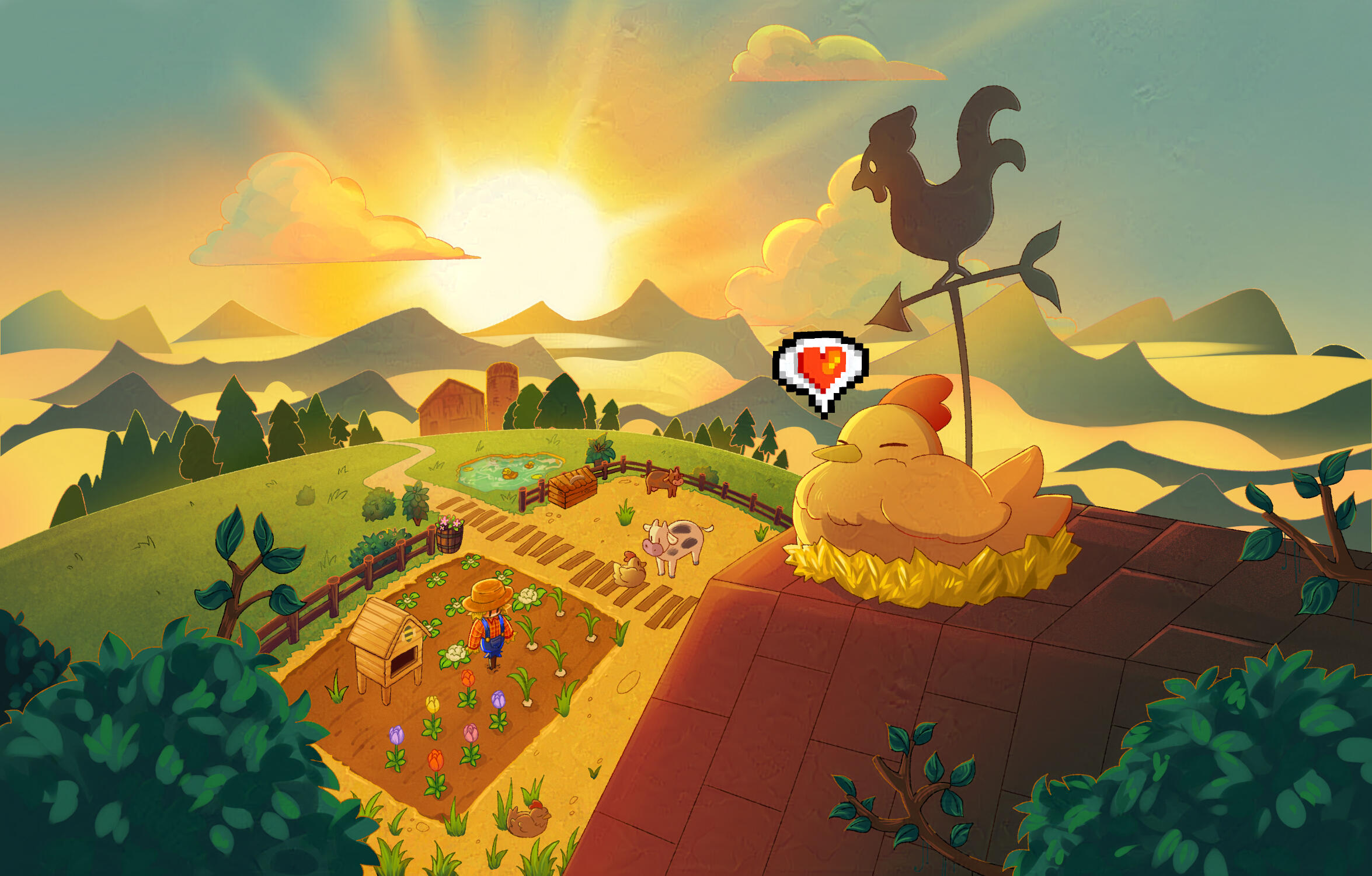 Stardew Ambient Gamechops Album Art